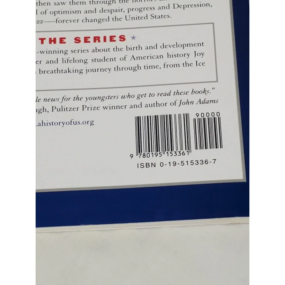 War Peace and All That Jazz 1918-1945 Joy Hakim A History of US Book 9 Paperback